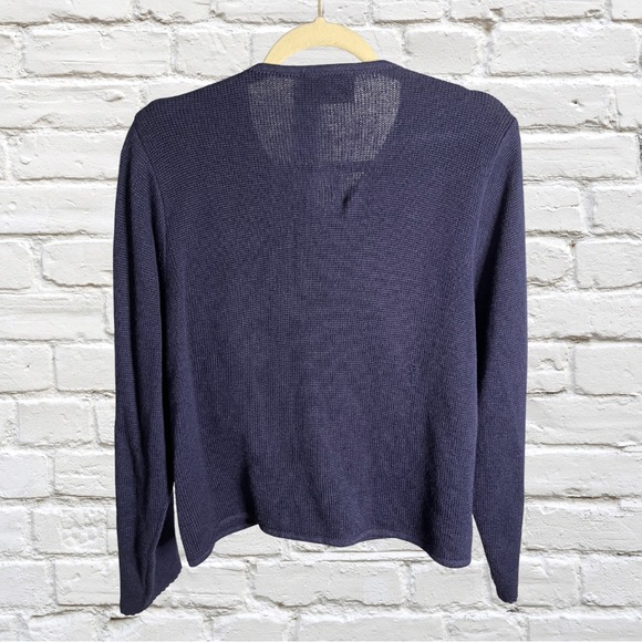 VINTAGE Vitabella 100% Wool Sweater with Floral Embroidery - Picture 2 of 12